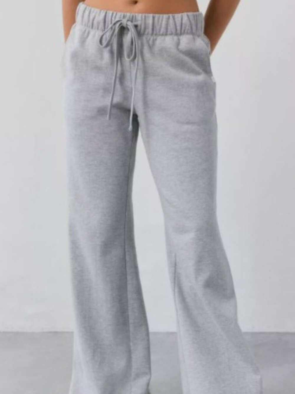 (UO-66) Out From Under Lived In Knit Flare Sweatpants